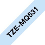 Brother TZE-MQ531 Zwart op blauw TZe labelprinter-tape