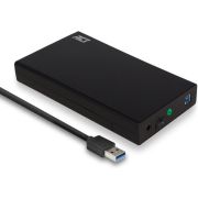 ACT 3,5 inch  SATA harde schijf behuizing, schroefloos, USB 3.2 Gen1