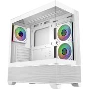 Cooler Master Elite 690 Wood White Behuizing