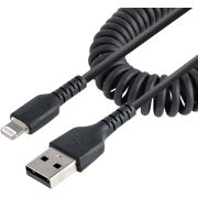 StarTech.com RUSB2ALT1MBC Lightning-kabel 1 m Zwart