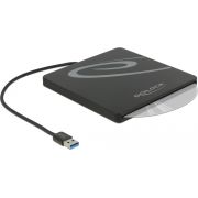 DeLOCK 42604 ODD-behuizing 13,3 cm (5.25") SATA III Zwart