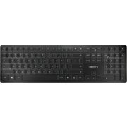 CHERRY KW 9100 Slim Draadloos Zwart Toetsenbord