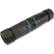 Equip 221172 tussenstuk voor kabels RJ-45 Zwart, Blauw