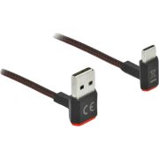 DeLOCK 85274 USB-kabel 0,2 m USB 2.0 USB A USB C Zwart