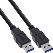 InLine 1.0m USB 3.0 USB-kabel 1 m 3.2 Gen 1 (3.1 Gen 1) USB A Zwart