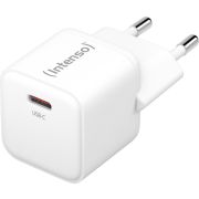 Intenso POWER ADAPTER USB-C GAN/7803022 Universeel Wit AC Snel opladen Binnen