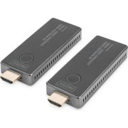 Digitus DS-55323 audio/video extender AV-zender & ontvanger Zwart, Zilver
