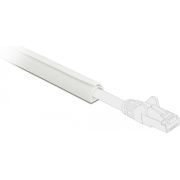 Delock 20717 Kabelgoot Mini zelfsluitend zelfklevend 10 x 10 mm - lengte 1 m wit