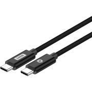 Conceptronic ETTA03B20 480Mbps 240W 2.00m Zwart USB-C Kabel