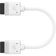 Corsair iCUE LINK Cable, 2x 100mm with Straight connectors Wit