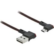 DeLOCK 85270 USB-kabel USB 2.0 0,5 m USB A Micro-USB B Zwart