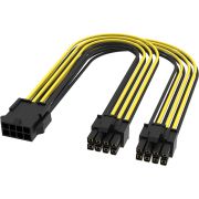Akasa AK-CBPW24-KT06 interne stroomkabel 0,24 m