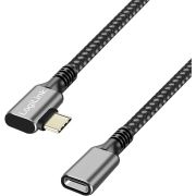 Logilink CUA0111 10Gbps 100W 1.00m Grijs USB-C Kabel