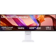 LG UltraWide 49U950A-W 49" DQHD 144Hz Curved Nano-IPS Monitor