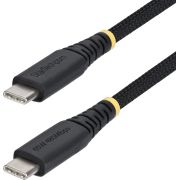 Startech USB2CC15CMNCBR 480Mbps 60W 0.15m Zwart USB-C Kabel