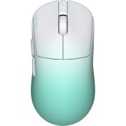 HATOR Quasar 3 ULTIMA 8K Full Size Wit/Blauw Draadloze Gaming Muis