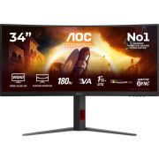 AOC G4 CU34G4CAP 34" UWQHD 180Hz Curved VA Gaming Monitor