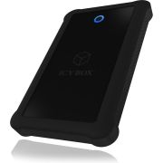 ICY BOX IB-233U3-B externe 2,5" behuizing stootranden