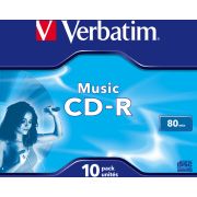 Verbatim CD-R 16X 10st. Jewelcase