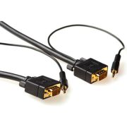 ACT 7 meter High performance VGA + Audio kabel male-male