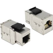 Delock 86166 Keystone-module RJ45-aansluiting > RJ45-aansluiting Cat.6A