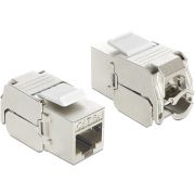 Delock 86205 Keystone-module RJ45-aansluiting > LSA Cat.6A STP