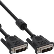 InLine 17783 3m DVI-D DVI-D Zwart DVI kabel