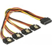 Delock 60157 0.3m SATA 15-pin Multi kleuren SATA-kabel