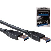 ACT USB 3.0 A male - USB A male  3,00 m
