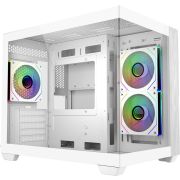 Cooler Master Elite 481 Wood White Behuizing