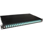 ACT Fiber panel  24 x duplex LC multimode OM3