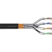 ASSMANN Electronic DK-1741-VH-1-OD 100m Cat7 SF/UTP (S-FTP) Zwart netwerkkabel