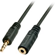 Lindy 35652 2m 3.5mm 3.5mm Zwart audio kabel