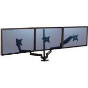 Fellowes 8042601 Klem/doorvoer Zwart flat panel bureau steun