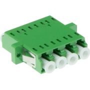 ACT Fiber optic LC-APC quad adapter singlemode OS2
