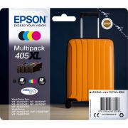Epson 405XL Multipack Zwart, Cyaan, Magenta, Gele inktcartridge