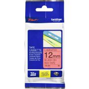 Brother printlint TZE-431 rood/zwart 12 mm