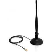 DeLOCK 88413 antenne, SMA WLAN met magnetische voet, 1m kabel