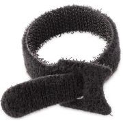 StarTech.com 15cm Kabelbinder Klittenband, 50 Pack, Zwart, Herbruikbare Haak en Lus Kabel Klitteband