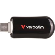 Verbatim 30225 Plectra 128GB USB-C Stick Zwart