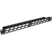 ACT Patchpanel unloaded 24 poorten 45&deg;
