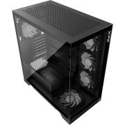 XPG INVADER X Black + Fans Behuizing
