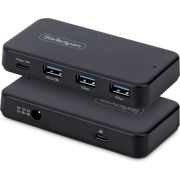 StarTech.com 4-Port USB-C en USB-A Hub, 5Gbps, Self Powered, 2-in-1 USB-C en USB-A Host Kabel, 1x US