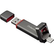 Intenso 3850460 drive 1 TB USB Type-A / USB Type-C 3.2 Gen 1 (3.1 Gen 1) Antrac externe SSD