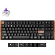 Keychron K8 HE Zwart Hout Magnetic Switch Draadloos Hall Effect Toetsenbord