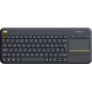 Logitech K400 Plus Draadloos Zwart AZERTY Belgisch Toetsenbord