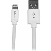 StarTech.com 2 m lange witte Apple 8-polige Lightning-connector-naar-USB-kabel voor iPhone / iPod /