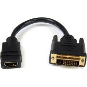 StarTech.com 20cm HDMI naar DVI-D Video Verloopkabel HDMI female naar DVI male