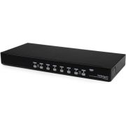 StarTech.com 8-poort 1U-Rack USB KVM-switch met OSD