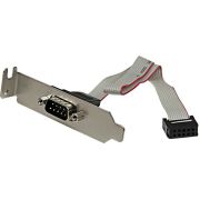 StarTech.com 9-pins Serieel Mannelijk naar 10-pins Moederbord Low-Profile Slotplaatje
